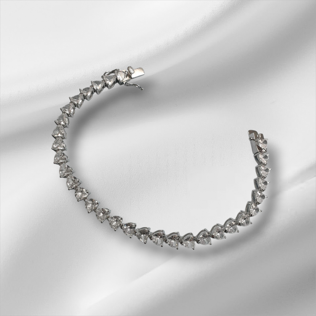 Bracciale Tennis Cuore