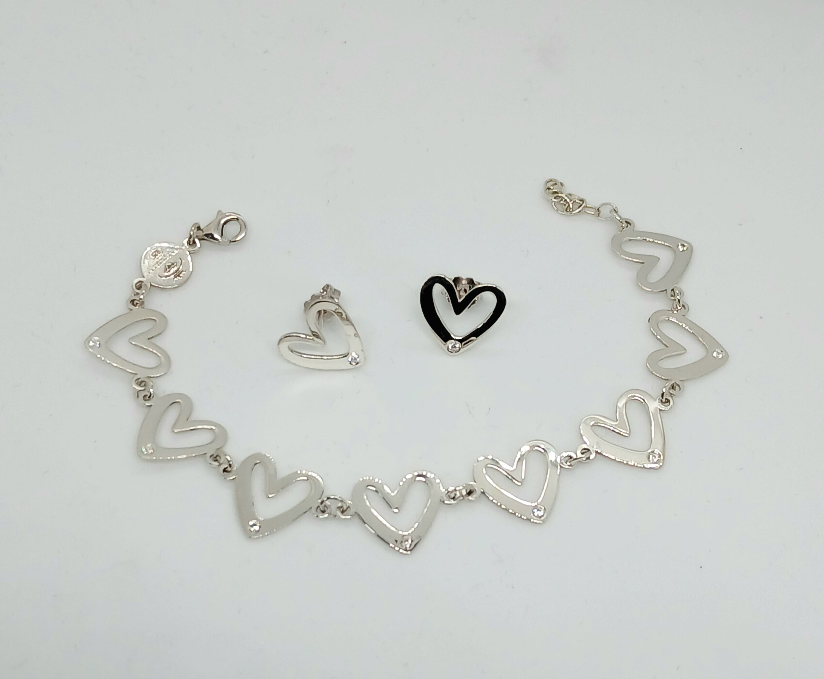 Bracciale LOVE Pietre Bianche