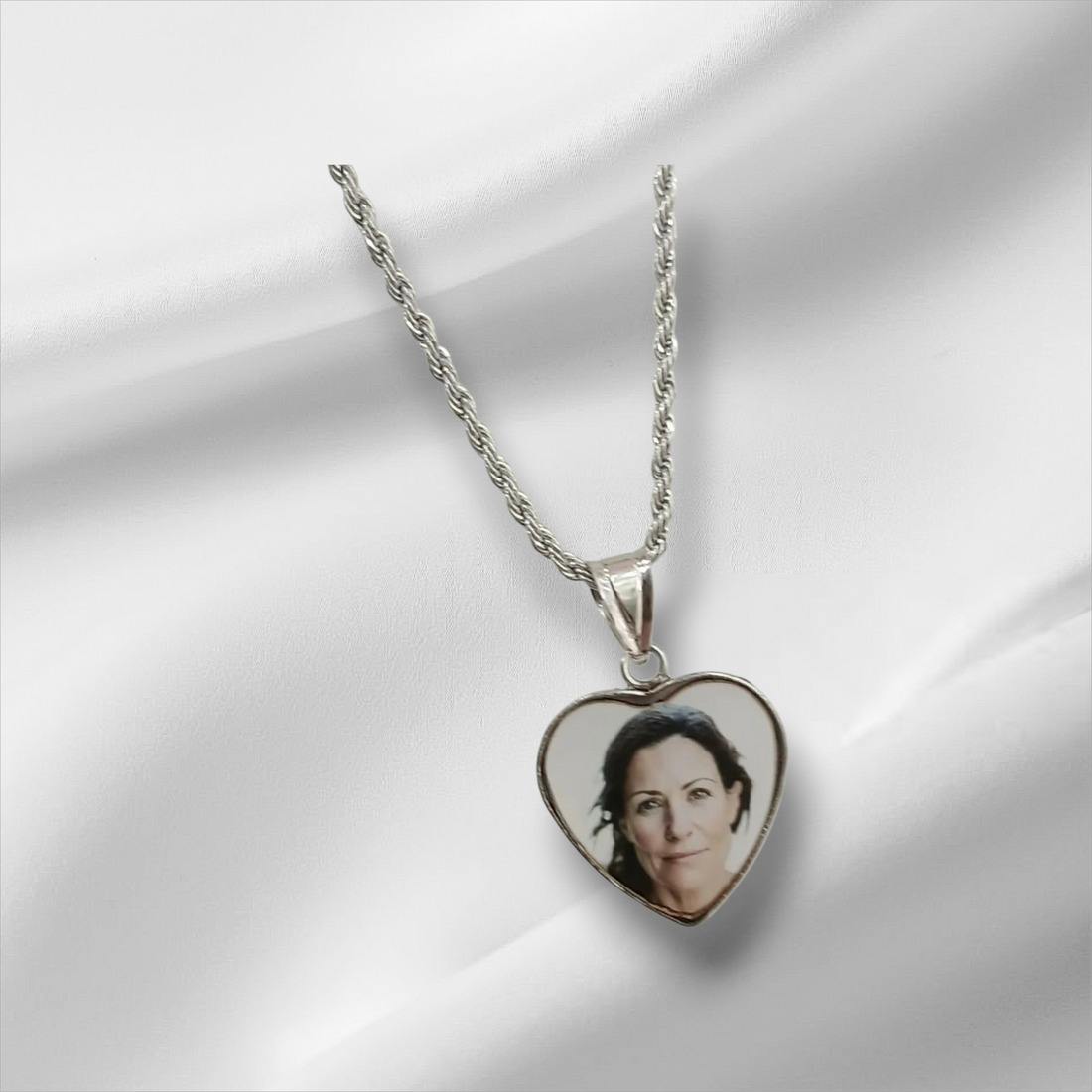 Collana Fune Con Cuore