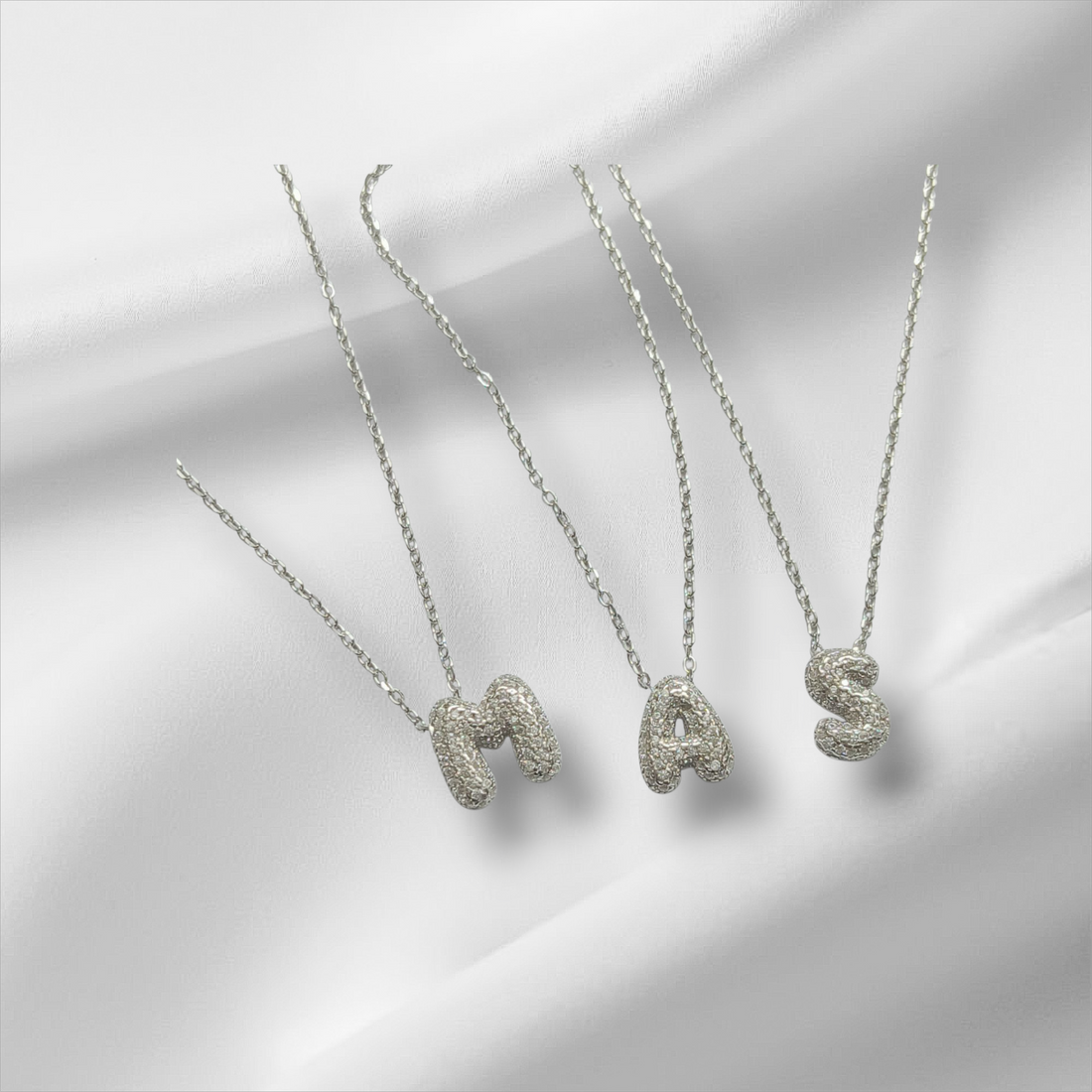 Collana Iniziale Zirconata