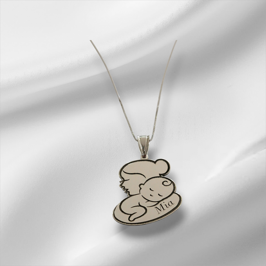 Collana Con Mamma Neonato/a