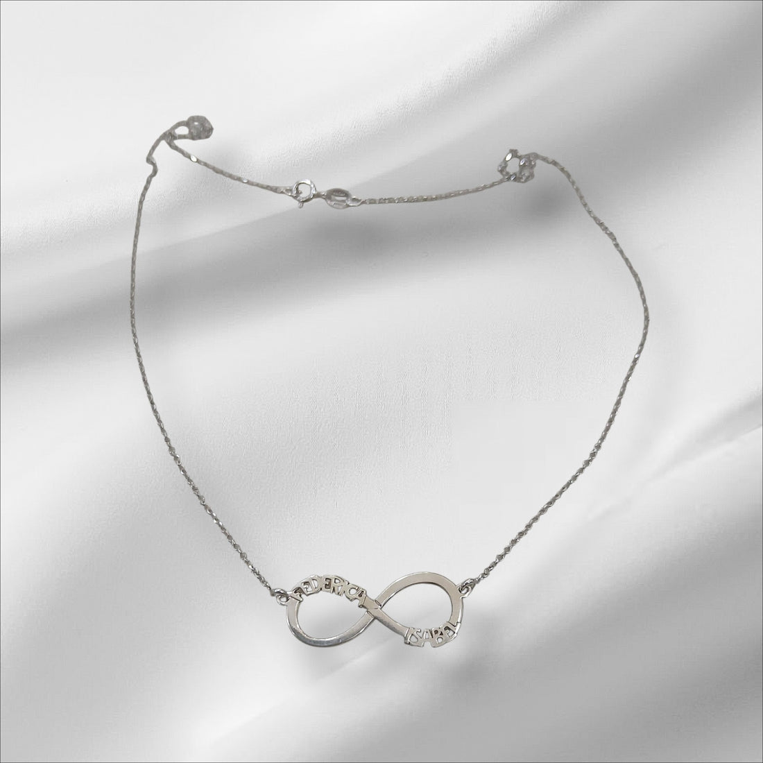 Collana Infinito Doppio Nome