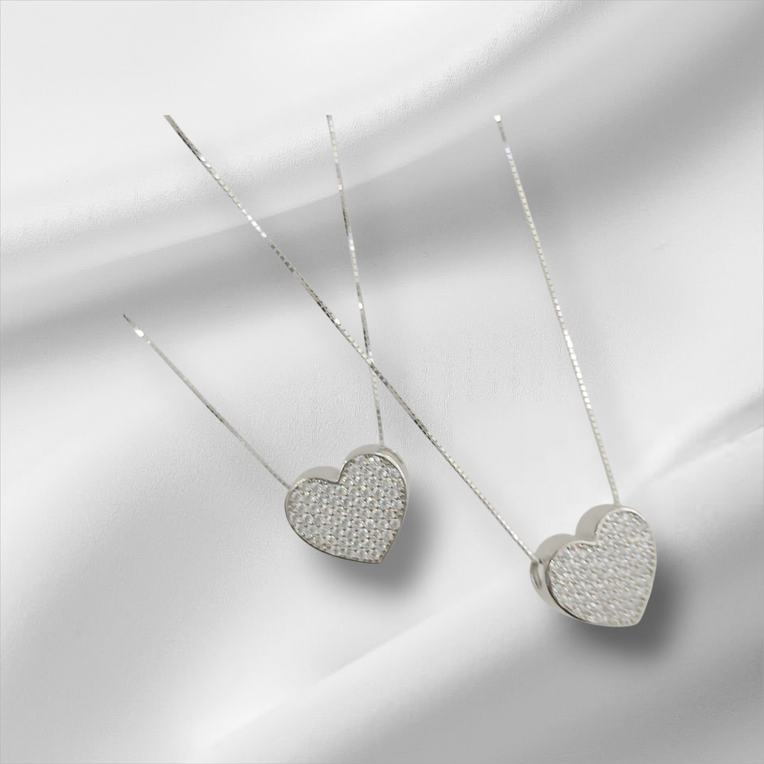 Collana Cuore Pave&